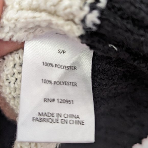 NWT V- Neck Striped Sweater Size Small - Picture 3 of 4